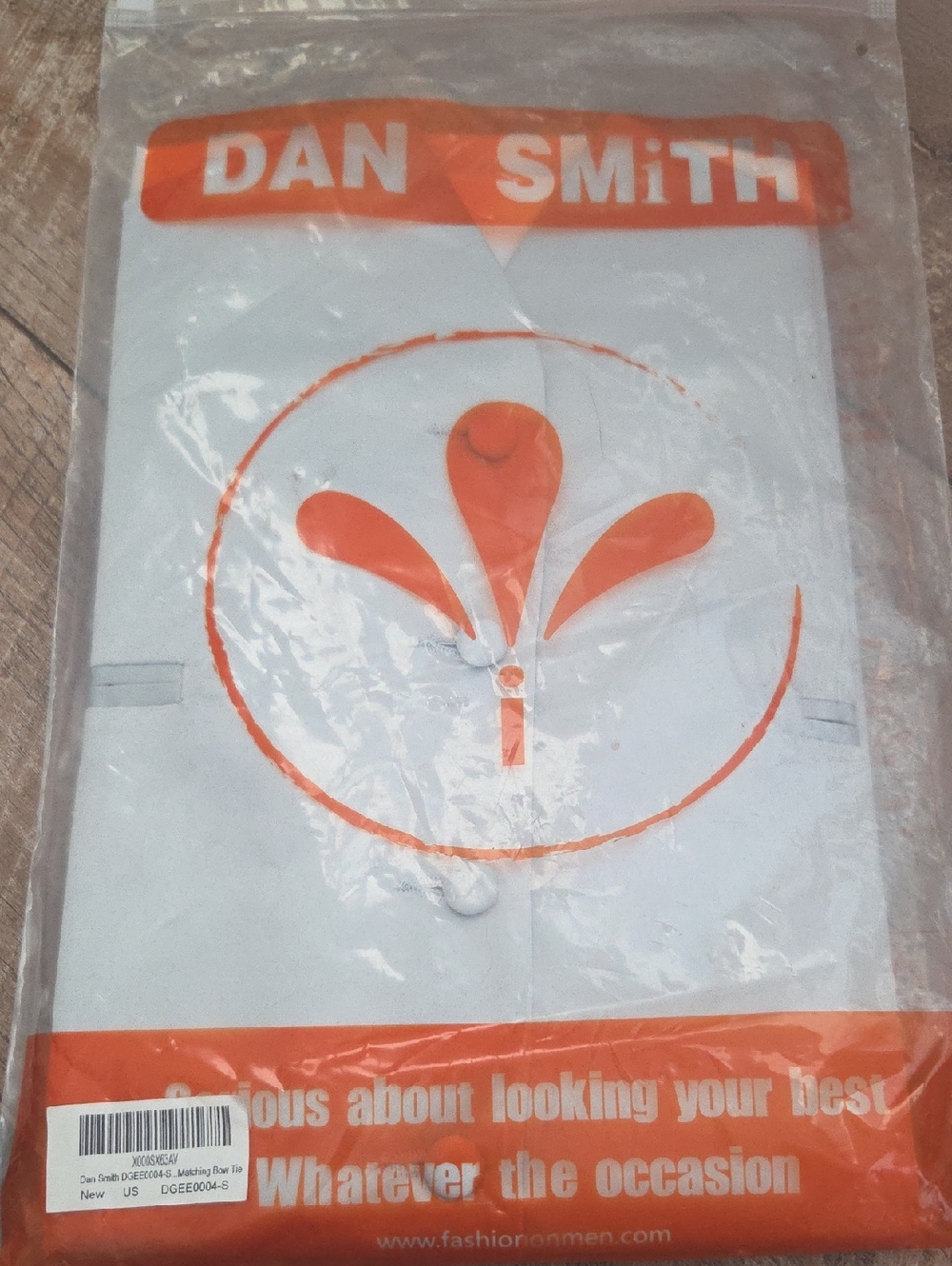 Dan Smith Grey Vest And Bow Tie Set